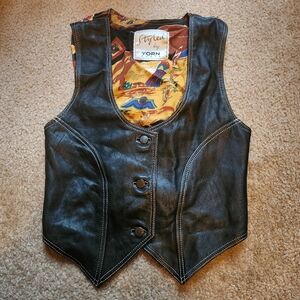 Vintage Lamb Leather Vest